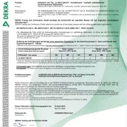 Leitfähige Abdeckfolie, ATEX Zertifiziert ATEX-Zertifikat