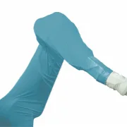 Lackierroboter - Schutzhülle Meterware blau