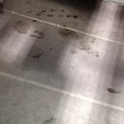 FAS Staubschutz Floorliner für Anlagenwände/-böden - einseitig klebend belastet auf dem Boden