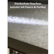 FAS Staubschutz Floorliner für Anlagenwände/-böden - einseitig klebend belastet mit Fasern und Partikeln